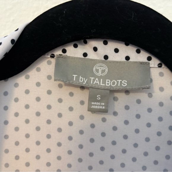 Talbots Black and White Polka Dot Jacket - Picture 2 of 2